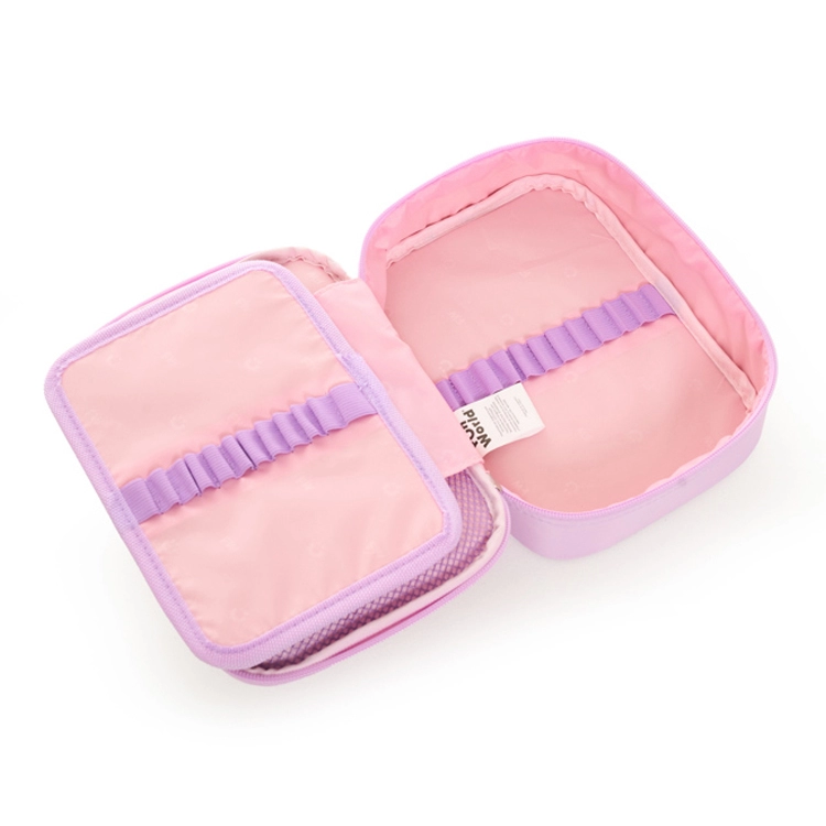 Cartuchera Escolar FW 2026 Fun World Chic Rectangular Verde Art.202174